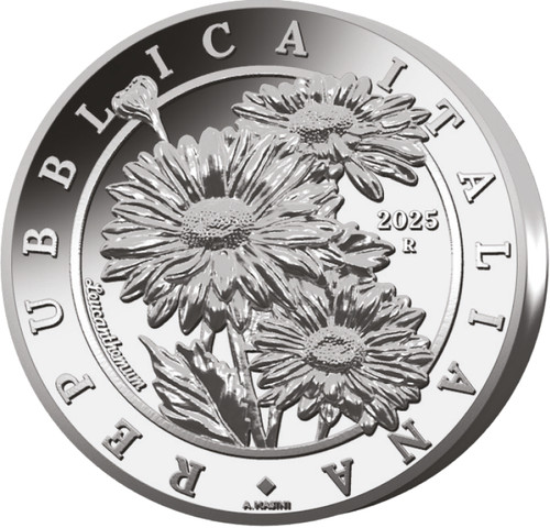 Cent euro 2025 - euro, flora