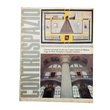 Controspazio ottobre 1972 Rivista Architettura Cimitero di Modena