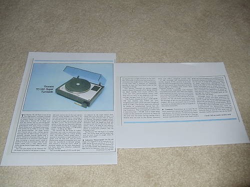 Thorens 160 super - td,
