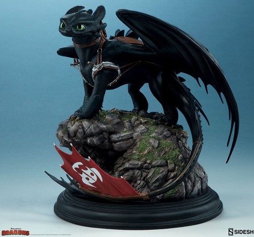Sideshow toothless statue - sideshow,