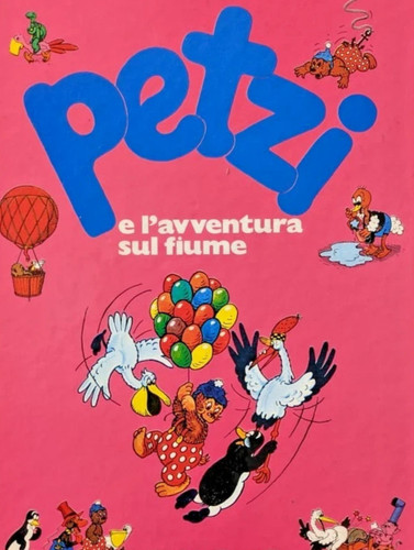Petzi avventura sul - l'avventura, fiume