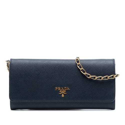 Prada portafoglio saffiano - prada, con