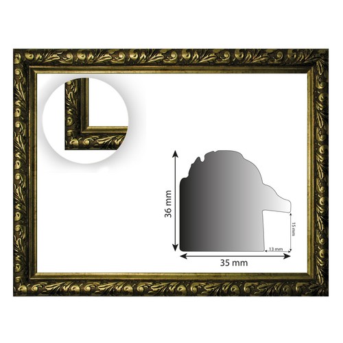 Cornice barocca oro - cornice,