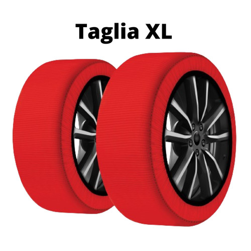 Calze neve omologate rosse - calze,