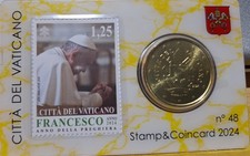 Vaticano Papa Francesco Stamp