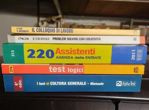 Lotto libri concorsi quiz - lotto,