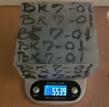 BK7 Schott Vetro ottico 16 x 15 x 9,2 cm (5,5 kg). Bulk