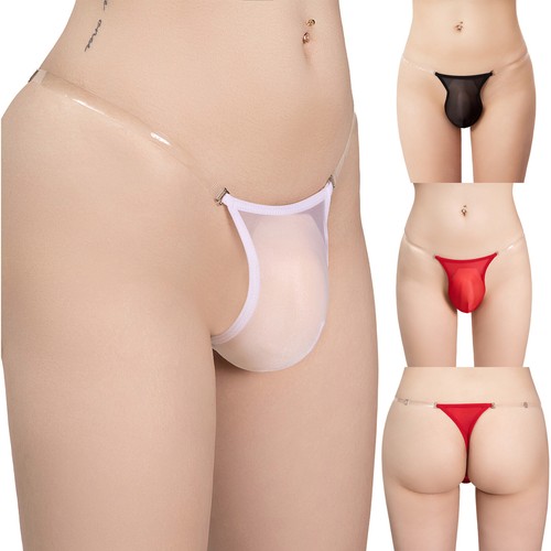 Slip uomo clubwear trasparente