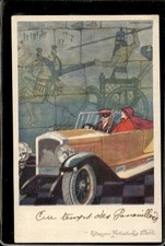 cartolina postcard Pirelli Edizioni Artistiche Superflex Cord