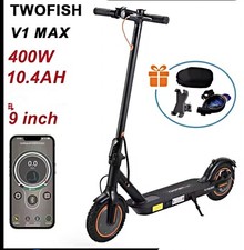 Monopattino Elettrico 36V 10.4Ah 350W - Pneumatici 9" Pieghevole UE 