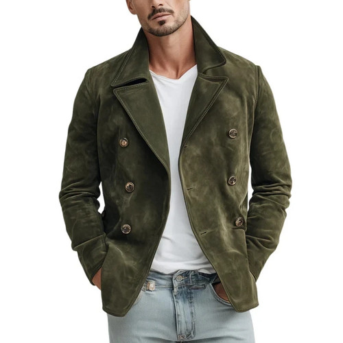 Giacca camionista uomo pelle
