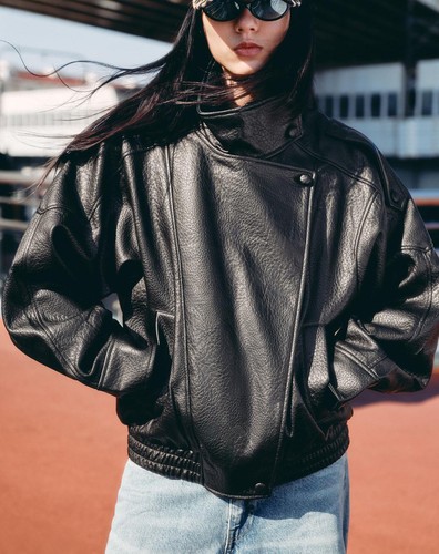 Giacca bomber zara nero - bomber,