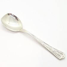 Servizio di 6 Cucchiaini da Gelato in Argento - Greggio Argento Stile Martin