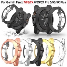 Custodia protettiva TPU antiurto per Garmin Fenix 7 7S 7X 6 6S 6X Pro 5 5X 5S