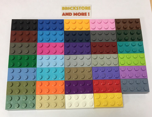 Lego brique brick 2x4 - 2x4, 3001