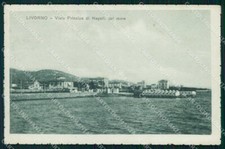 Livorno Città Viale Principe di Napoli cartolina RB8513