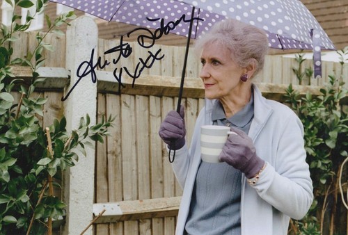 Anita dobson hand signed - signed, 12x8