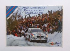 Vecchio adesivo rally - rally, lancia