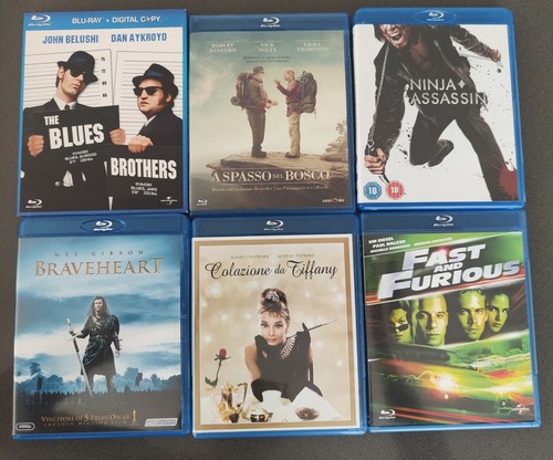 Lotto film blu - film, ray