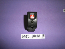 PULSANTE INTERRUTTORE LUCI DI EMERGENZA OPEL CORSA B TIGRA COMBO EMERGENCY SWITC