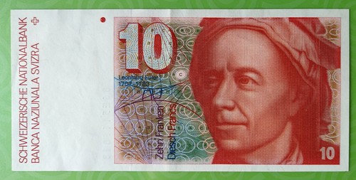 Banconota franchi - banconota, 10