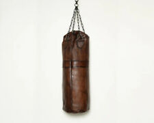 Borsa da boxe marrone vintage