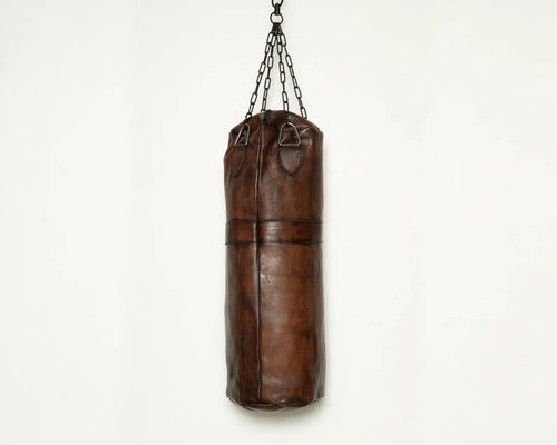Borsa boxe marrone vintage - boxe,