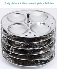 6 piastre diamantate acciaio