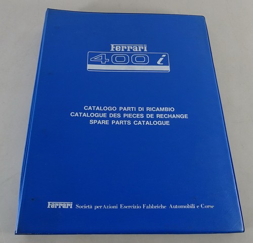 Catalogo ricambi spare parts - ricambi,