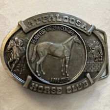 Fibbia Appaloosa Horse Club 1983 numerata