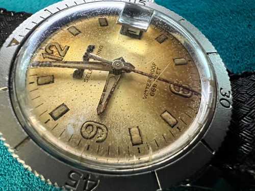 Vintage 1965 bulova 666 - vintage,