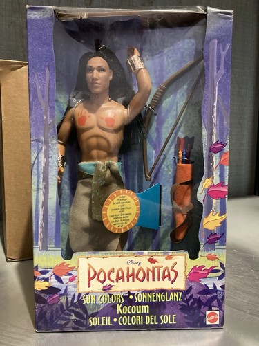 1995 barbie doll pocahontas - barbie,