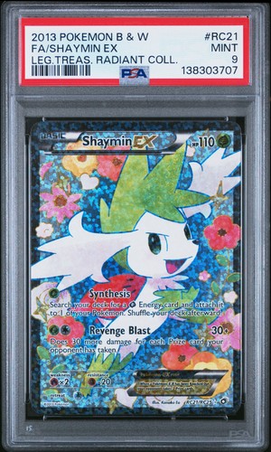 2013 rc21 full art shaymin - full, ex