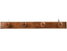 Portabiti in legno di noce da