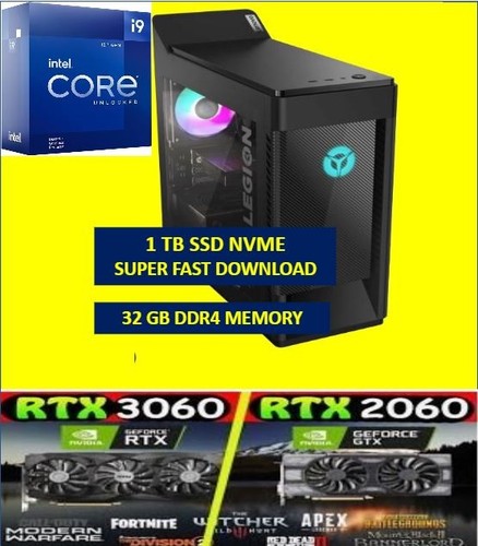 Lenovo legion 10850k 1tb - i9-10850k,
