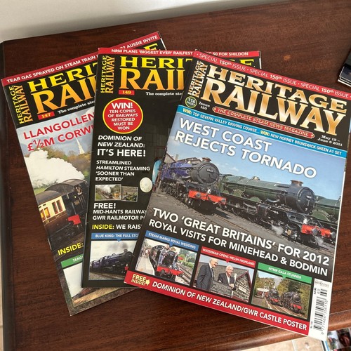 Heritage railway magazines - railway,