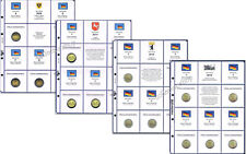 MASTER PHIL FOGLI DI AGGIORNAMENTO MONETE 2 EURO COMMEMORATIVI GERMANIA 5 ZECCHE