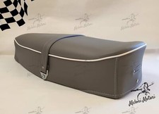 SELLA VESPA GS 160 GRIGIA CON TARGHETTA AQUILA