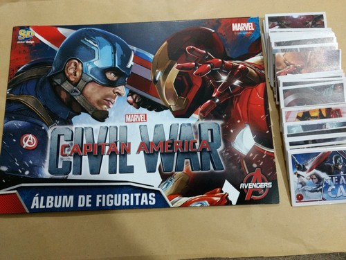 Album adesivi marvel guerra - adesivi,