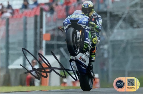 Valentino rossi signed moto - rossi, gp