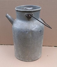 1  bidone latte alluminio tipo