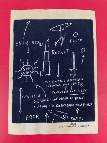 Jean michel basquiat disegno - basquiat,