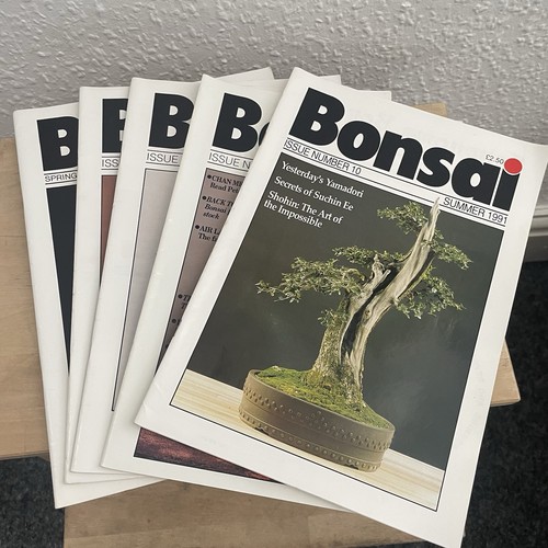 Bonsai magazine bundle vintage - bonsai,