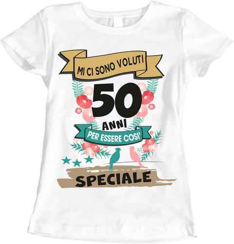 Maglietta compleanno donna - maglietta,