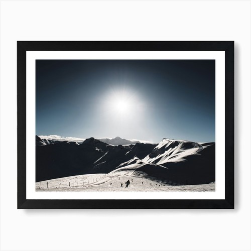 Stampa artistica monte bianco - stampa,