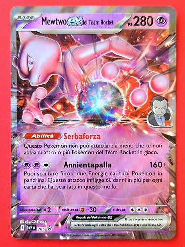 Carta pokemon mewtwo - carta,