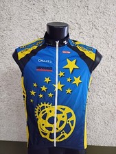 GILET JACKET SMANICATO  MAGLIA CICLISMO CYCLING ROAD MTB  SALTON S