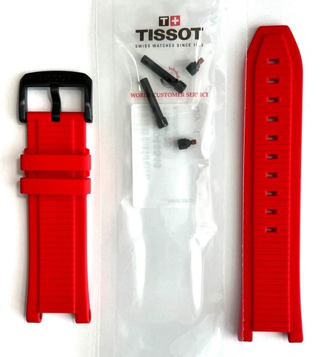 Cinturino orologio gomma rosso - cinturino,