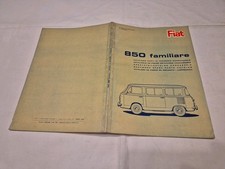 catalogo parti di ricambio carrozzeria FIAT 850 familiare 1966 