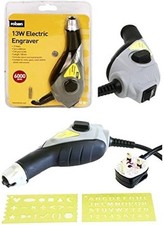 13W Rolsen Electric Engraver rolson 6000rpm Metal Glass Wood Leather Engraver